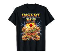 Funny Insert BLT Bacon Lattuga Tomato Sandwich Humor Maglietta