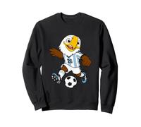Funny Inspired Soccer Player Playing Football Graphic Felpa