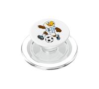 Funny Inspired Soccer Player Playing Football Graphic PopSockets PopGrip per MagSafe