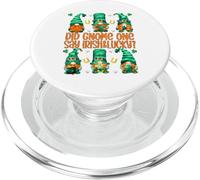 Funny Irish Leprechaun Gnomes For Women And St. Patricks Day PopSockets PopGrip per MagSafe