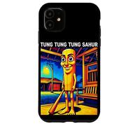 Funny Italian Brainrot Meme Tung Tung Sahur Custodia per iPhone 11