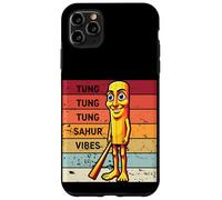 Funny Italian Brainrot Meme Tung Tung Sahur Custodia per iPhone 11 Pro Max