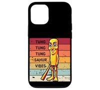 Funny Italian Brainrot Meme Tung Tung Sahur Custodia per iPhone 12/12 Pro