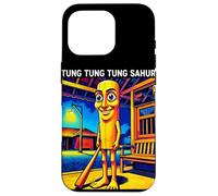 Funny Italian Brainrot Meme Tung Tung Sahur Custodia per iPhone 16 Pro