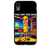 Funny Italian Brainrot Meme Tung Tung Sahur Custodia per iPhone XR