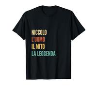 Funny Italian First Name Design - Niccolo Maglietta