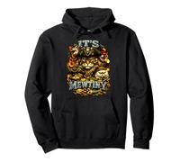 Funny It's Mewtiny Pirate Cats Pun Bootleg Meme Dad Joke Felpa con Cappuccio