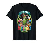 Funny Its My Birthday Pickle Party Boys Girls Kids Maglietta