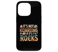 Funny It's Not Hoarding If It's Rocks Geology Collector Custodia per iPhone 13 Pro