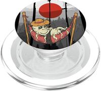Funny Japan Nature Pattern For Vacation With Sleeping Sushi PopSockets PopGrip per MagSafe