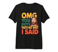 Funny Jesus That's Not What Said Religious God Christian Fun Maglietta Premium