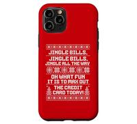 Funny Jingle Bills Christmas Recession Inflation Economy Custodia per iPhone 11 Pro
