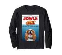 Funny Jowls Thanksgiving Cavalier King Charles Spaniel And Maglia a Manica