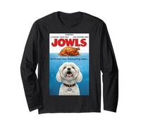Funny Jowls Thanksgiving Maltese And Turkey Maglia a Manica