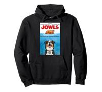 Funny Jowls Thanksgiving Miniature American Shepherd And Felpa con Cappuccio