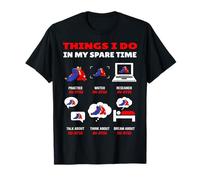 Funny Jujutsu Things I Do In Spare Time Jiu-Jitsu Grapplers Maglietta