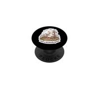 Funny Just a Bookish Goose with Books, simpatico lettore di libri PopSockets PopGrip Adesivo