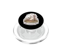 Funny Just a Bookish Goose with Books, simpatico lettore di libri PopSockets PopGrip per MagSafe