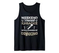 Funny Karaoke Singer Bar Music Lover Singing Drinking Bar Canotta