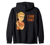 Funny Karen I Saw That Humor Sarcastic Joke for Women Men Felpa con Cappuccio