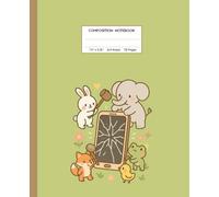 Funny Kawaii Animal Chaos - Dot Grid Composition Notebook (7.5 x 9.25 in, 110 pages): Cartoon Animals Break the phone