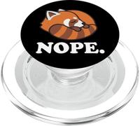 Funny Kawaii Kids Boys Girls Napping Nope Red Panda Lover PopSockets PopGrip per MagSafe