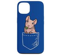 Funny Kawaii Kids Pet Pocket Hairless Guinea Pig Lover Custodia per iPhone 13