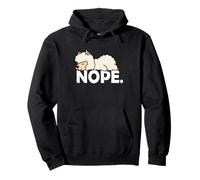 Funny Kawaii Kids Sleeping Napping Nope Llama Lover Felpa con Cappuccio