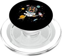 Funny Kawaii Kids Space Astronaut Dog Lover German Shepherd PopSockets PopGrip per MagSafe