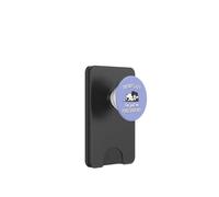 Funny Kawaii Lazy Power Saving Tricolor Cavalier Dog Lover PopSockets PopWallet per MagSafe