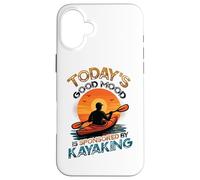 Funny Kayaker - Il buon umore di oggi è sponsorizzato dal kayak Custodia per iPhone 16 Plus