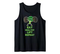 Funny Keto Powerlifting Broccoli - Eat Healthy Lift Repeat Canotta
