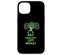Funny Keto Powerlifting Broccoli - Eat Healthy Lift Repeat Custodia per iPhone 13