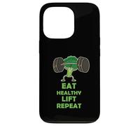 Funny Keto Powerlifting Broccoli - Eat Healthy Lift Repeat Custodia per iPhone 13 Pro