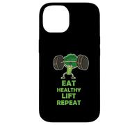 Funny Keto Powerlifting Broccoli - Eat Healthy Lift Repeat Custodia per iPhone 14