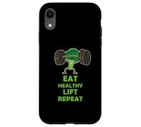 Funny Keto Powerlifting Broccoli - Eat Healthy Lift Repeat Custodia per iPhone XR
