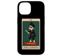 Funny Kid Aura Farming Tarocchi Card - Boat Race Dancing Meme Custodia per iPhone 14
