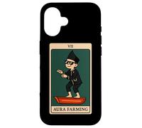 Funny Kid Aura Farming Tarocchi Card - Boat Race Dancing Meme Custodia per iPhone 16