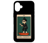 Funny Kid Aura Farming Tarocchi Card - Boat Race Dancing Meme Custodia per iPhone 16 Plus