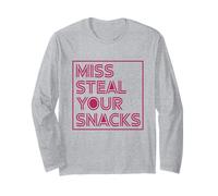 Funny Kid - Miss Ruba i Tuoi Snack | Amante del Cibo Maglia a Manica