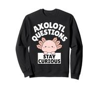 Funny Kids Axolotl Questions Stay Curious Felpa