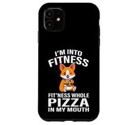 Funny Kids Boys Fitness Pizza Pembroke Welsh Corgi Dog Lover Custodia per iPhone 11