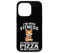 Funny Kids Boys Fitness Pizza Pembroke Welsh Corgi Dog Lover Custodia per iPhone 13 Pro