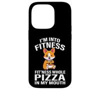 Funny Kids Boys Fitness Pizza Pembroke Welsh Corgi Dog Lover Custodia per iPhone 14 Pro