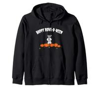Funny Kids Halloween Howl-O-Ween Miniature Schnauzer Lover Felpa con Cappuccio