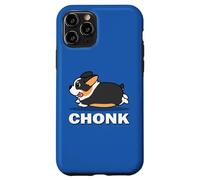 Funny Kids Kawaii Fat Chonk Black Tricolor Corgi Dog Lover Custodia per iPhone 11 Pro