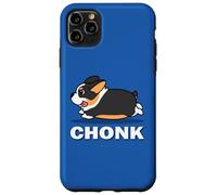 Funny Kids Kawaii Fat Chonk Black Tricolor Corgi Dog Lover Custodia per iPhone 11 Pro Max