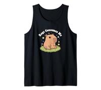 Funny Kids Kawaii Meme Chill Rage Consumes Me Capybara Vibes Canotta