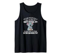 Funny Kids Tall Glass of Get Over It Suck It Up Koala Lover Canotta