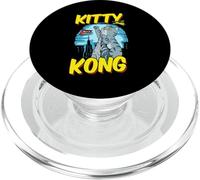 Funny Kitty Kong Cuddly Monster Fluff Kitten Arrabbiato PopSockets PopGrip per MagSafe